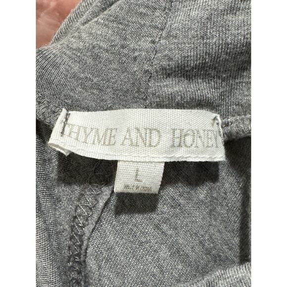 Thyme & Honey Women's Large Gray Convertible Maxi Skirt Dress Boho - Picture 3 of 5